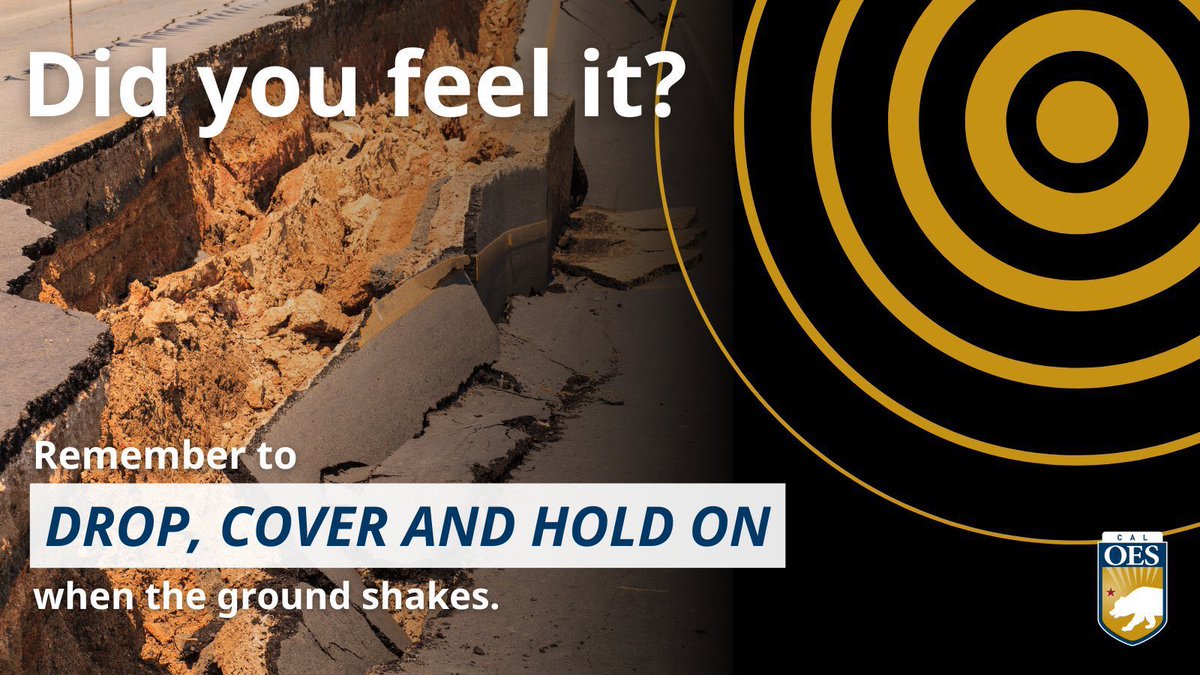 California Governor's Office of Emergency Services tweet media