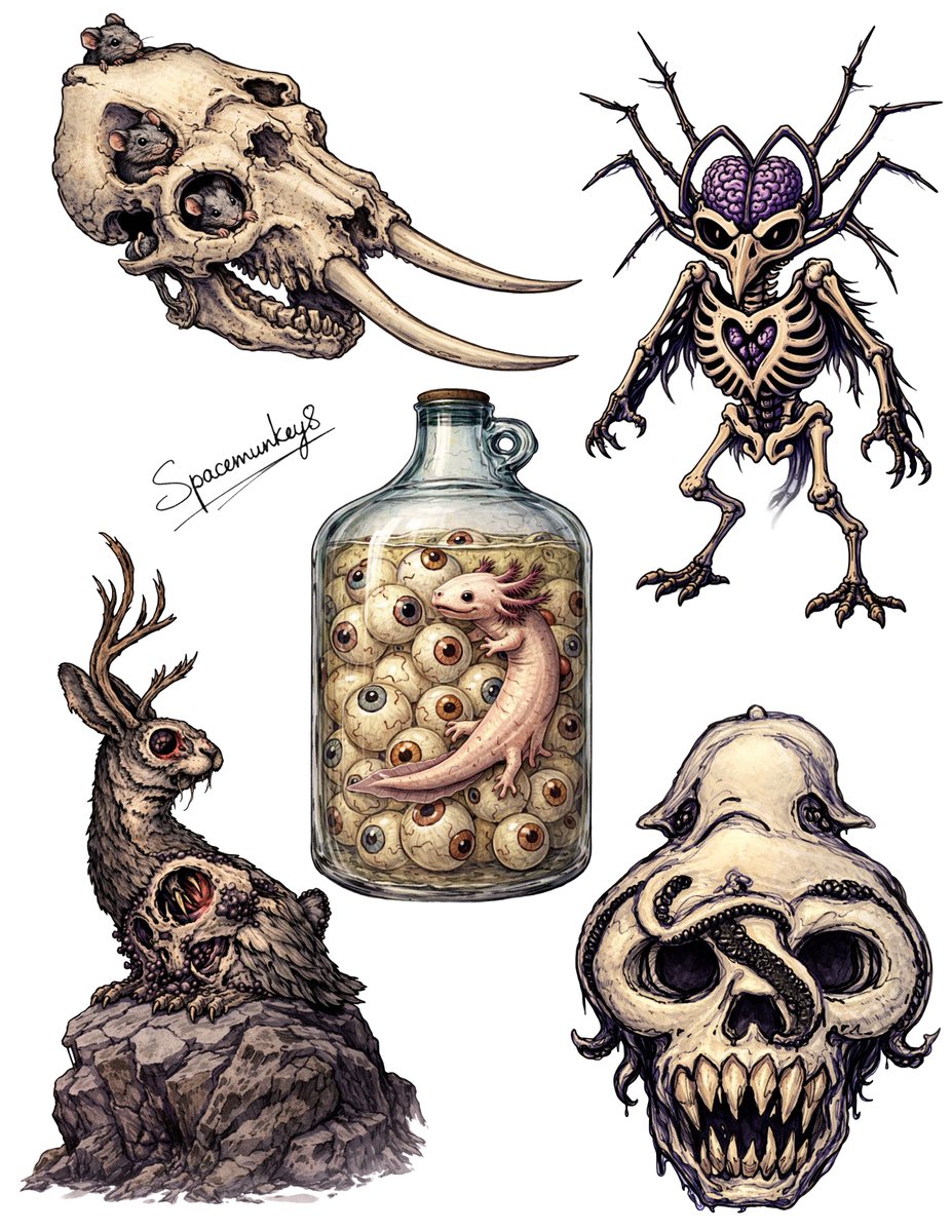 Spacemunkey81's tweet image. Random Doodles #010