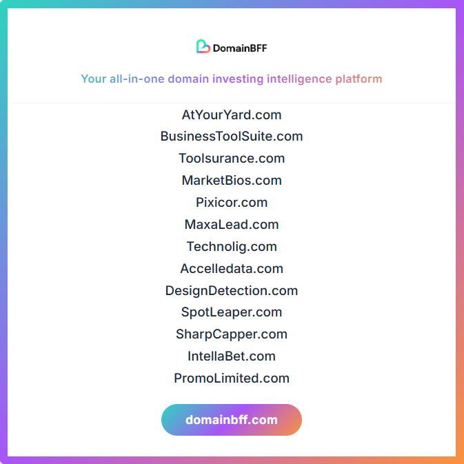 I hate seeing my old domains at auction/hugedomains, so I'm giving them away. 

If you follow me, like, rt, and comment the (1) domain you want - dm me with your porkbun username and it's yours. 

First come, first-served. Must follow all criteria. (all expire in ~30 days)