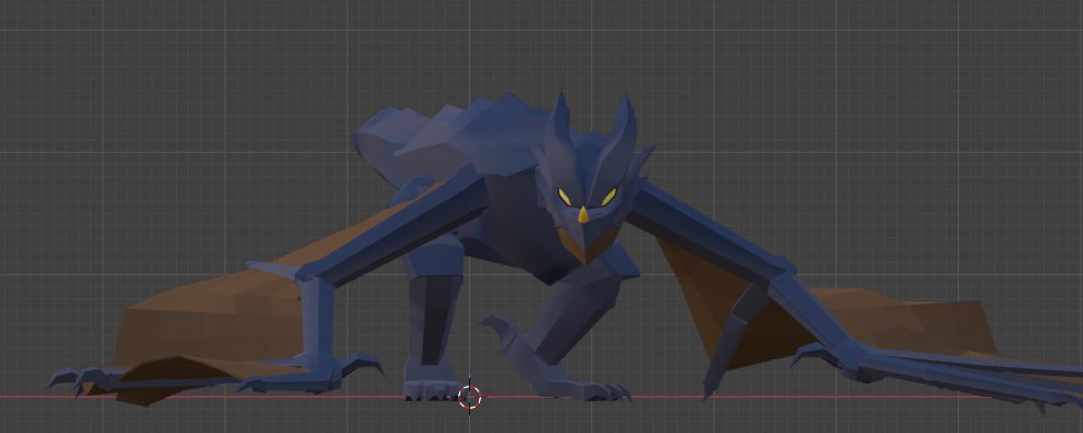 Been a while! someone's been learning 3d modeling #indiedev