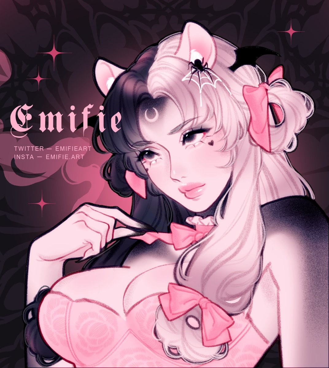 ✦ 𝖊𝖒𝖎𝖋𝖎𝖊 · COMMISSIONS Closed ✦ tweet media