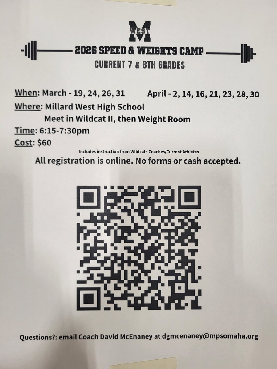 Millard West Wildcat FB tweet media