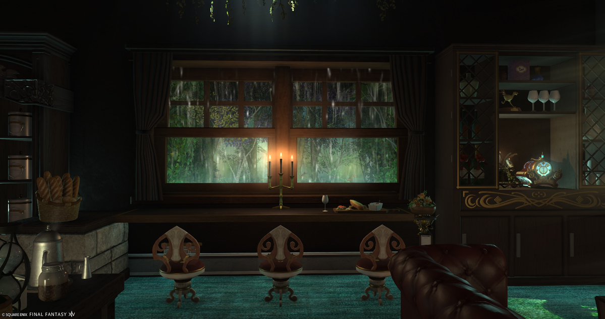 Kohaku_Kagura_'s tweet image. 需要があるのかはわからないけれど
せっかく作ったので公開してみますw

雨を愉しむ　(通称:寝落ち部屋)