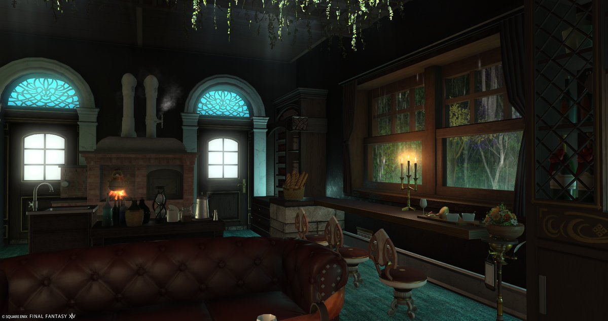 Kohaku_Kagura_'s tweet image. 需要があるのかはわからないけれど
せっかく作ったので公開してみますw

雨を愉しむ　(通称:寝落ち部屋)