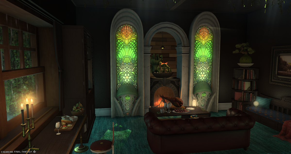 Kohaku_Kagura_'s tweet image. 需要があるのかはわからないけれど
せっかく作ったので公開してみますw

雨を愉しむ　(通称:寝落ち部屋)