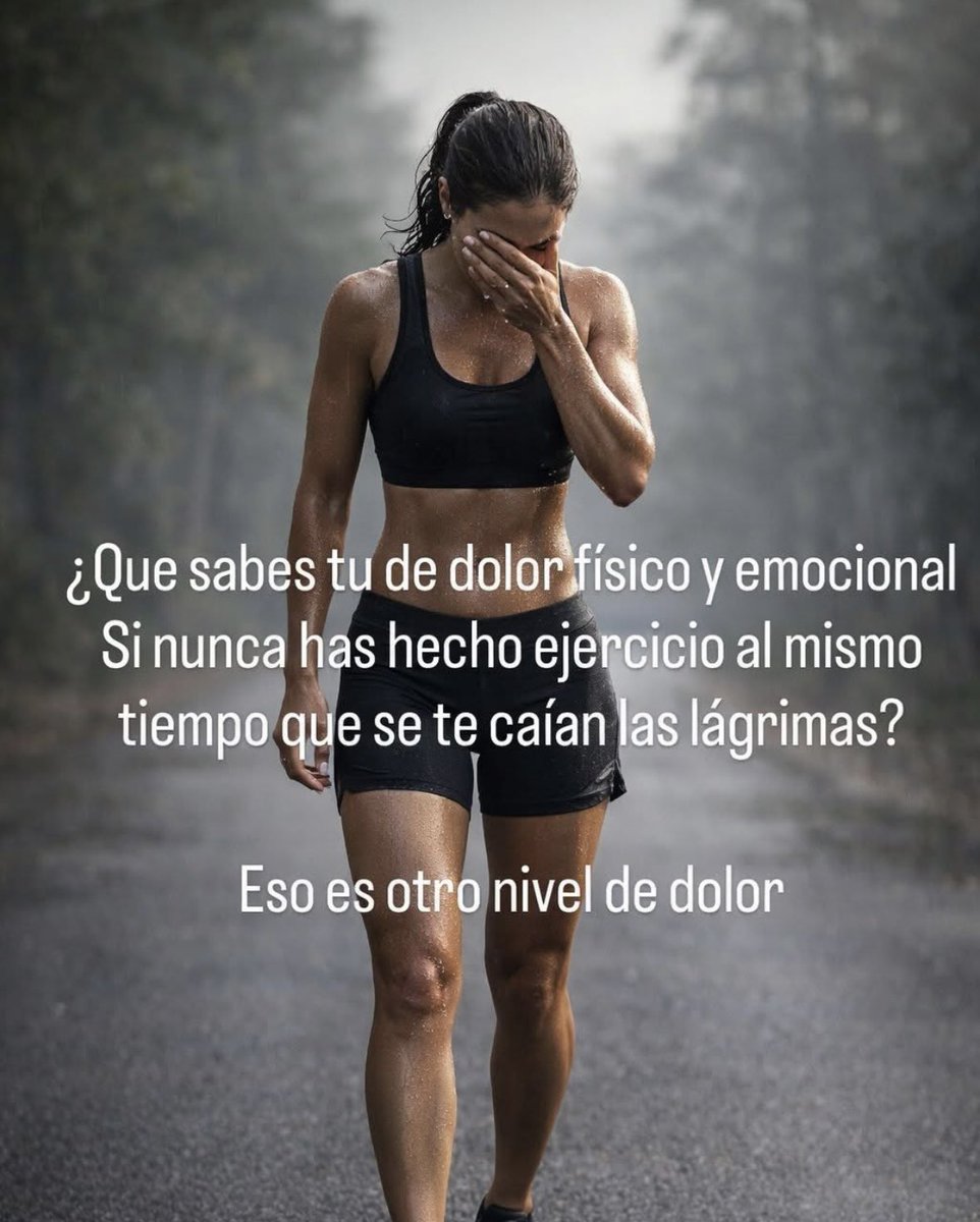 andy71soto's tweet image. Dicen que entrenar es solo físico.... pero, nadie habla del día en que entrenas con el corazón roto, la mente cansada y las lágrimas cayendo mientras sigues adelante 😭🥺😇🥺😭

#MissYou