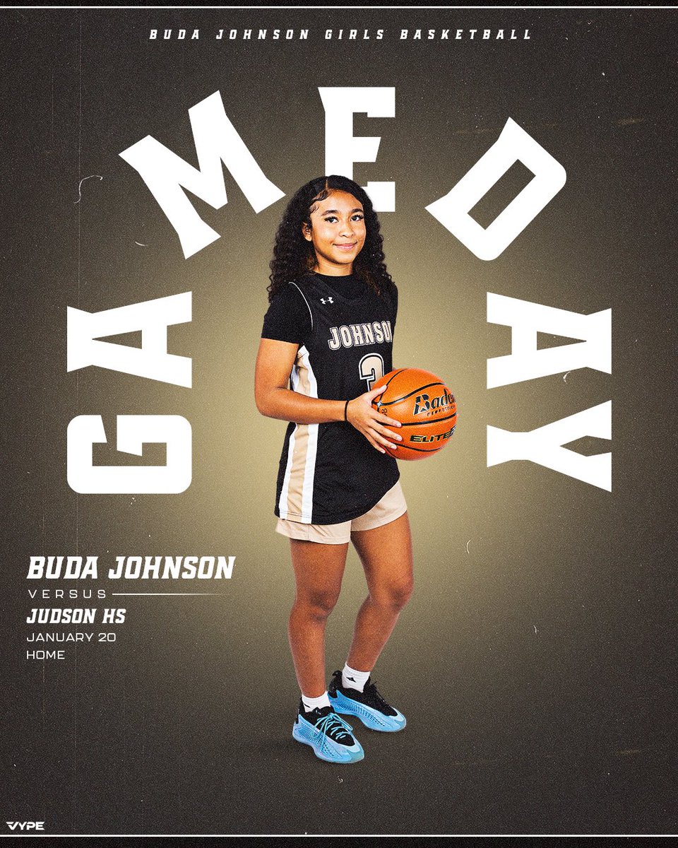 🚨HOME GAME🚨
Second round of district play starts, come out and support your Lady Jaguars basketball program, as they take on Judson Tuesday 1/20/26
F: 5:15, JV 5:30, V 7:00. 
#UNITY
#TOUGHNESS
#BELIEVE
<a href="/CoachCarlin/">Sam Carlin</a> <a href="/Coach_Akina/">Ashley Akina</a> <a href="/CoachLMoffett/">Lance Moffett</a> <a href="/DustyGibbs18/">Dusty Gibbs</a> <a href="/JhsJags/">JHSJags</a>