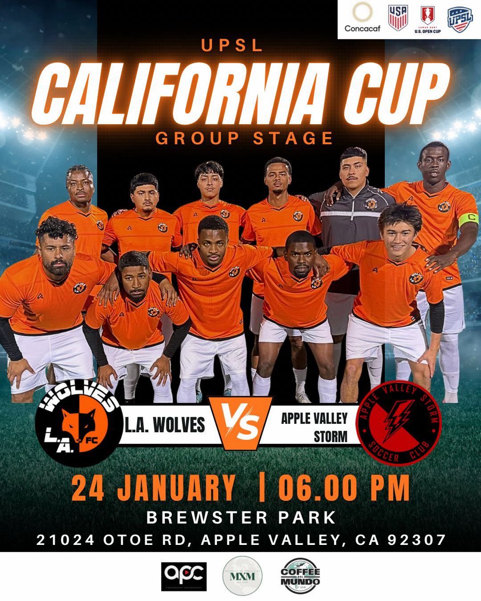 LAWolvesFC's tweet image. Here we go! Go wolves!