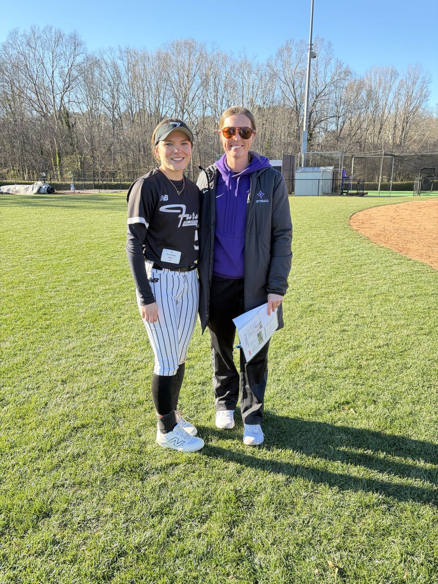ilatrue2027's tweet photo. This morning/afternoon I attended the Furman University Prospect camp! I loved it, it was so helpful to receive feedback from the coaches and showcase my speed and power to them! Thank you @ValerieCag71254 @MaryBethDen @k_burkHEART ! I hope to attend in the future! https://t.co/LnpS1ZPMPF
