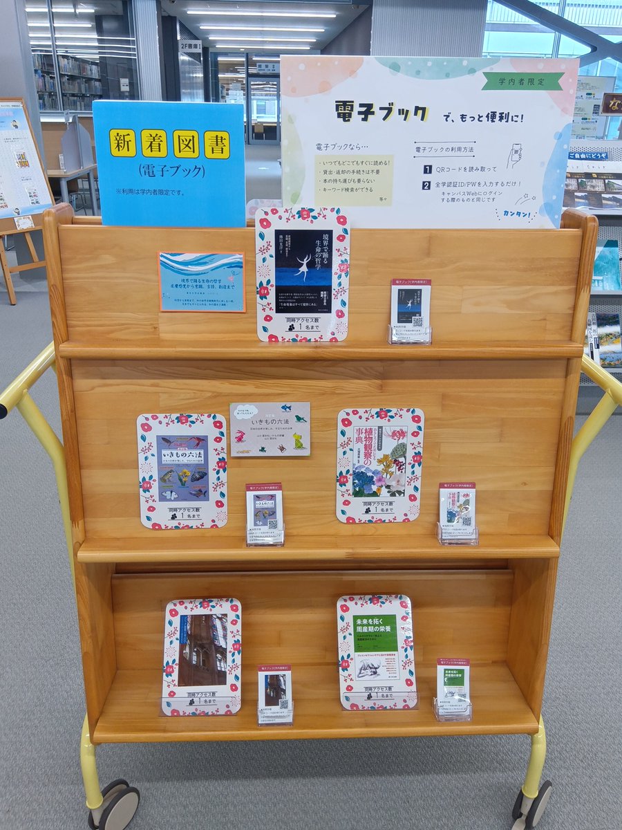 京都府立大学附属図書館 tweet media