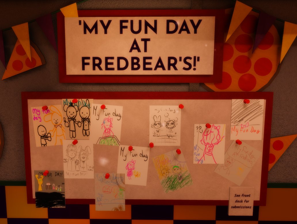 FredbearBearton's tweet photo. Poster submissions are open! The ones up right now are from many years ago from storage, and we would love some new posters. Come draw!

Signed
Fredbear B.🐾 https://t.co/T3ZMzADtMZ