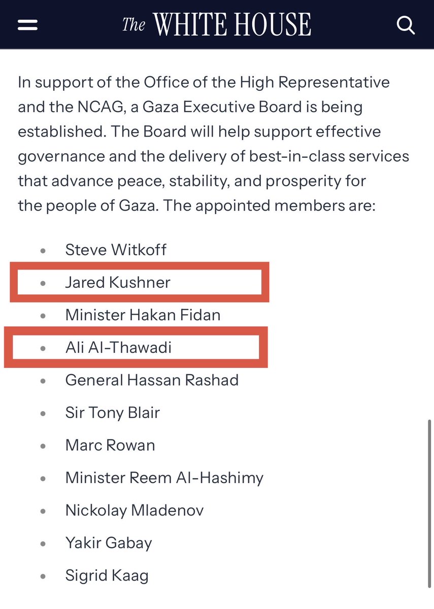 LauraLoomer's tweet image. 🚨 EXCLUSIVE 🚨 

‼️ Qatari Spy Appointed To President Trump’s New Gaza Executive Board ‼️ 

Qatari "diplomat" Ali Al-Thawadi has a long history of reportedly overseeing Qatar's efforts to buy influence in the U.S., and to use espionage to silence the Gulf state's critics,…