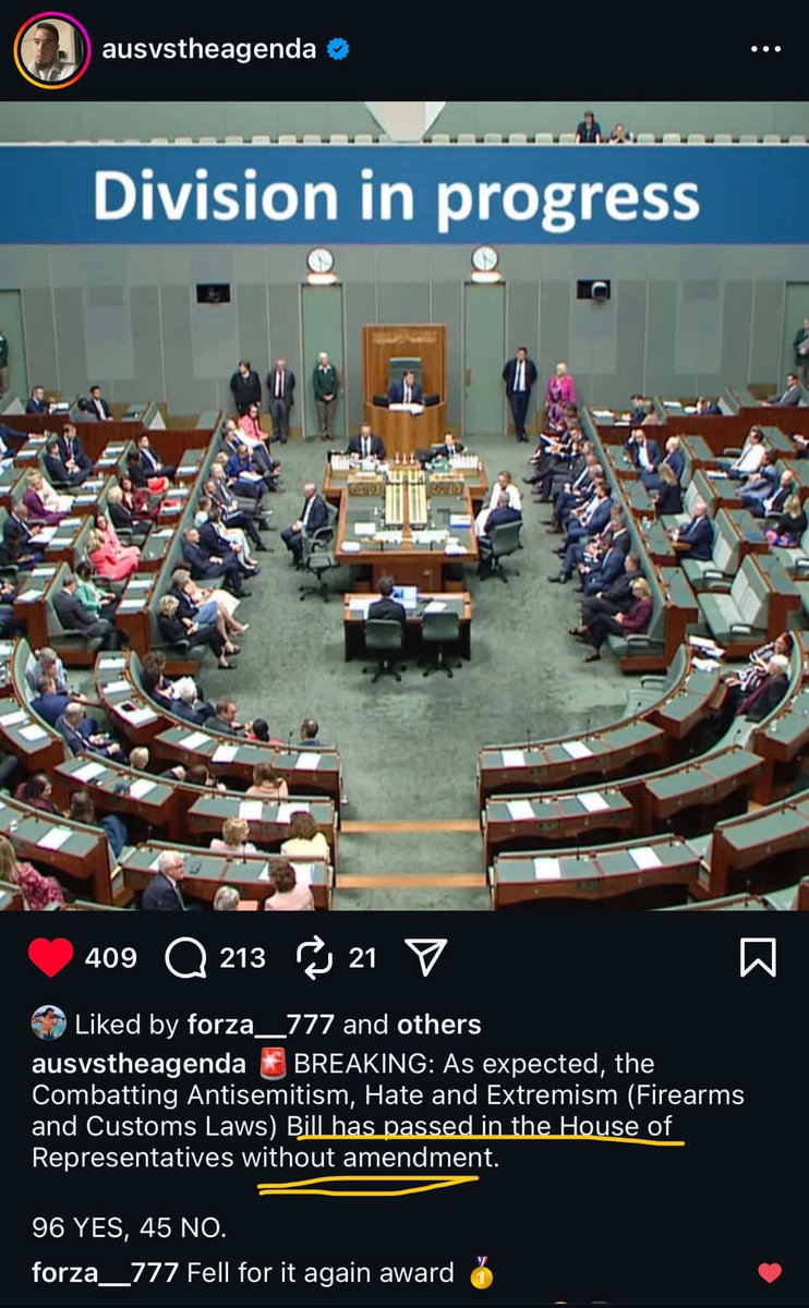 $Australia just got sold out with a dirty deal from the libs greens and labour 🫠

Suppressing true Australians once again… 

It’s time for a change with <a href="/OneNationAus/">One Nation Australia</a>