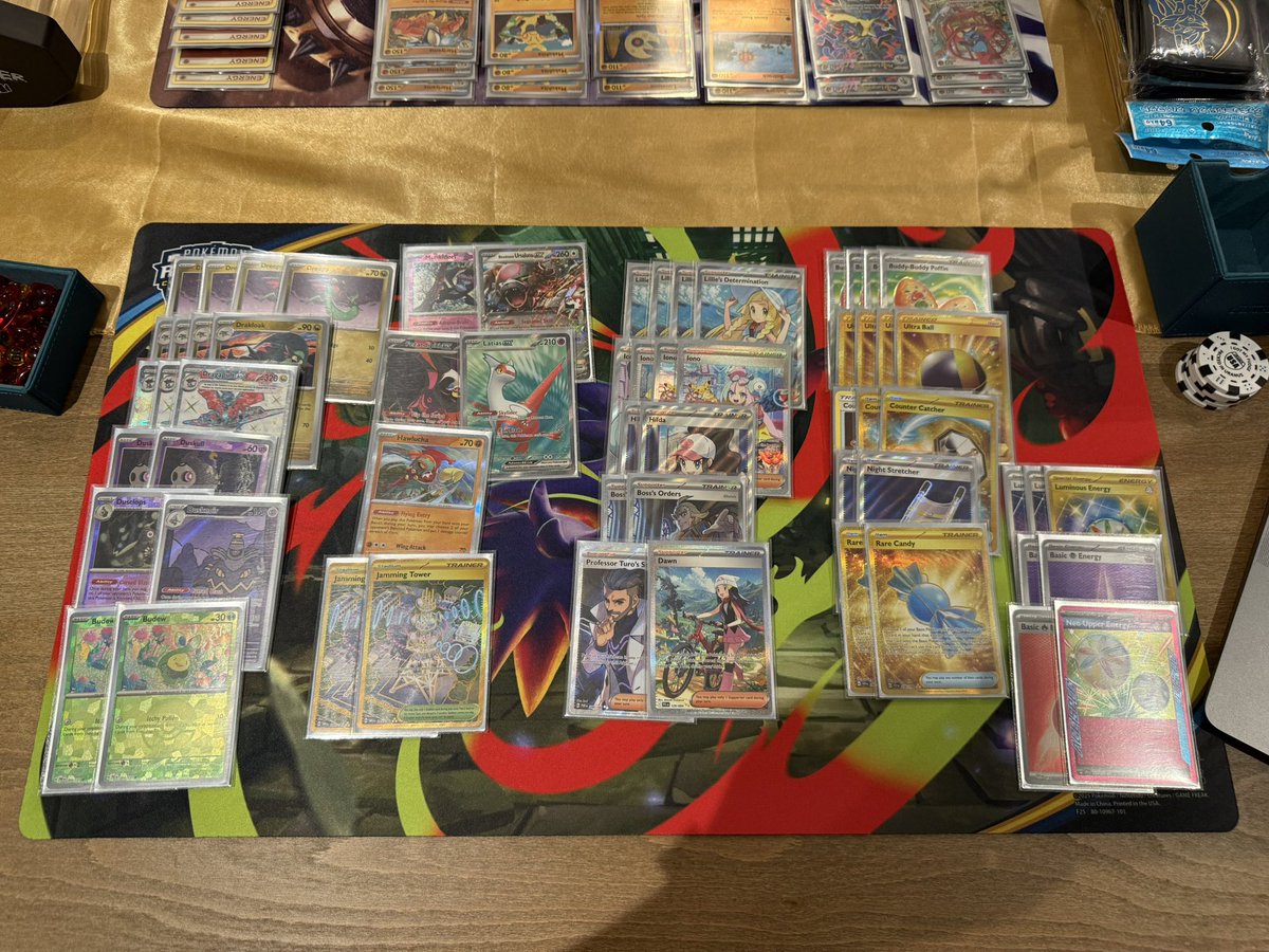 ShellStrike03's tweet image. End Results of the Toronto Regional Championships:

496/2270 Players
+40 Championship Points
+9 Packs of Bulk

0/2 Dragapult Mirrors Won
4/4 Amazing Days in Toronto. 

Hope to be back next year!