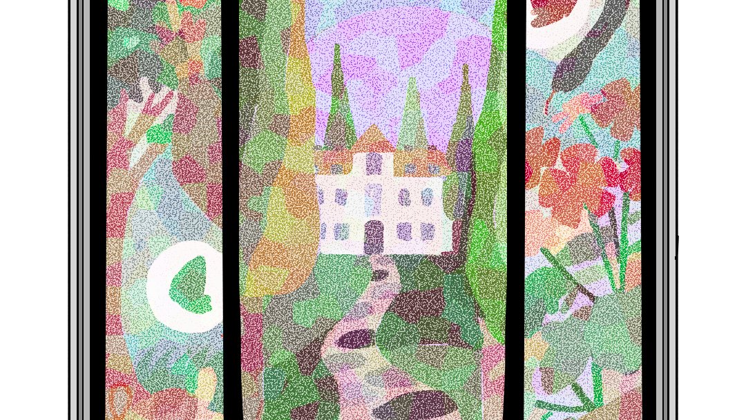 사이버 유리 (스테인드 글라스) 작업 했습니다!  
신청해주셔서 감사합니다~~!!!  
사이버 유리 : kre.pe/q3Ia