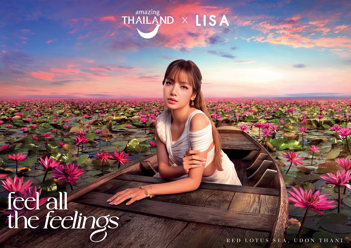 #LISA for #AmazingThailand poster 2.✨🤍

#AmazingThailand
#AmazingThailandxLISA
#FeelAllTheFeelings
<a href="/wearelloud/">LLOUD</a> <a href="/go2Thailand/">AmazingThailand</a>