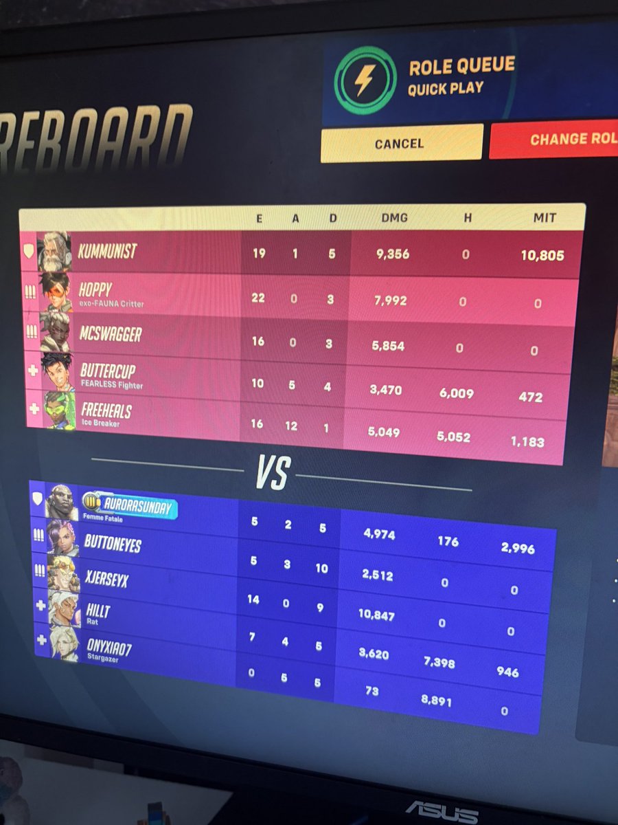 the dps sickness has taken me…