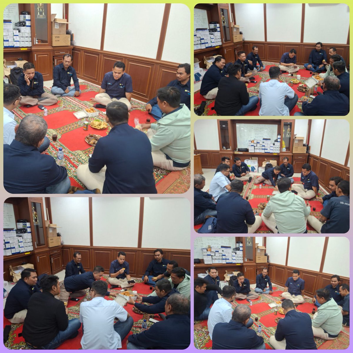 We conduct daily meetings involving third parties to foster closer collaboration and improve results.