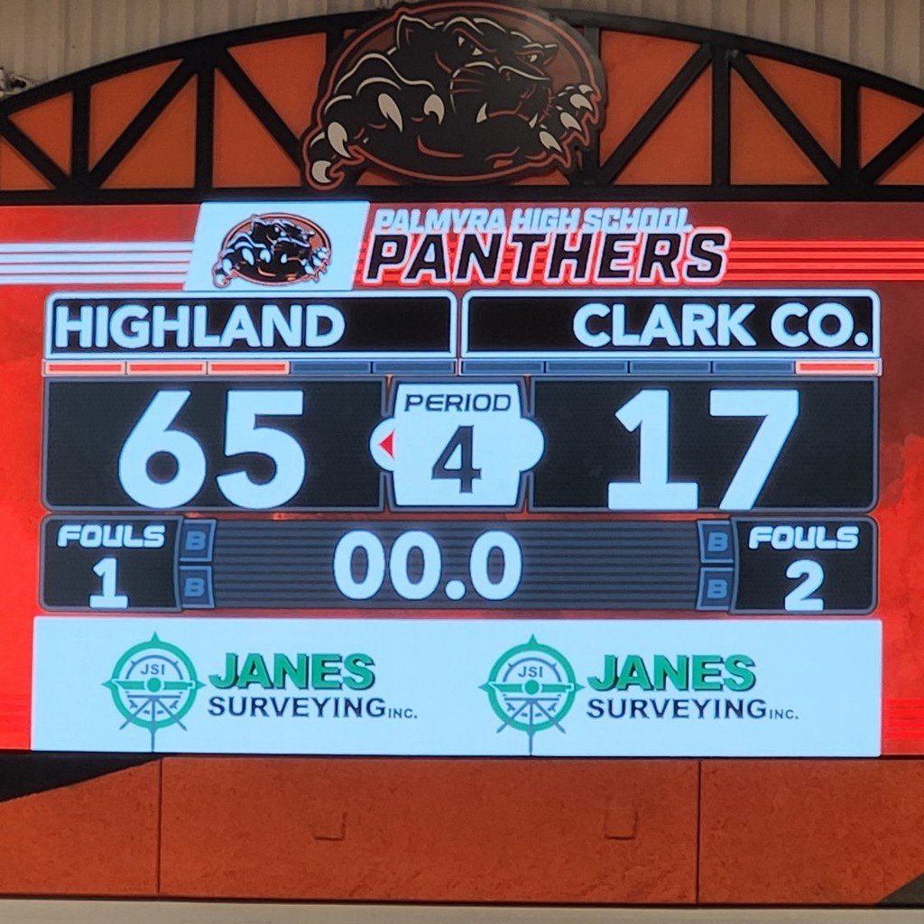 _GoCougars_'s tweet image. Lady Cougars get the win, 65-17, against Clark Co. in the first round of the Palmyra Tournament. Congrats to Addy Abell on scoring her 1000th point.

#WeAreHighland
#GoCougars