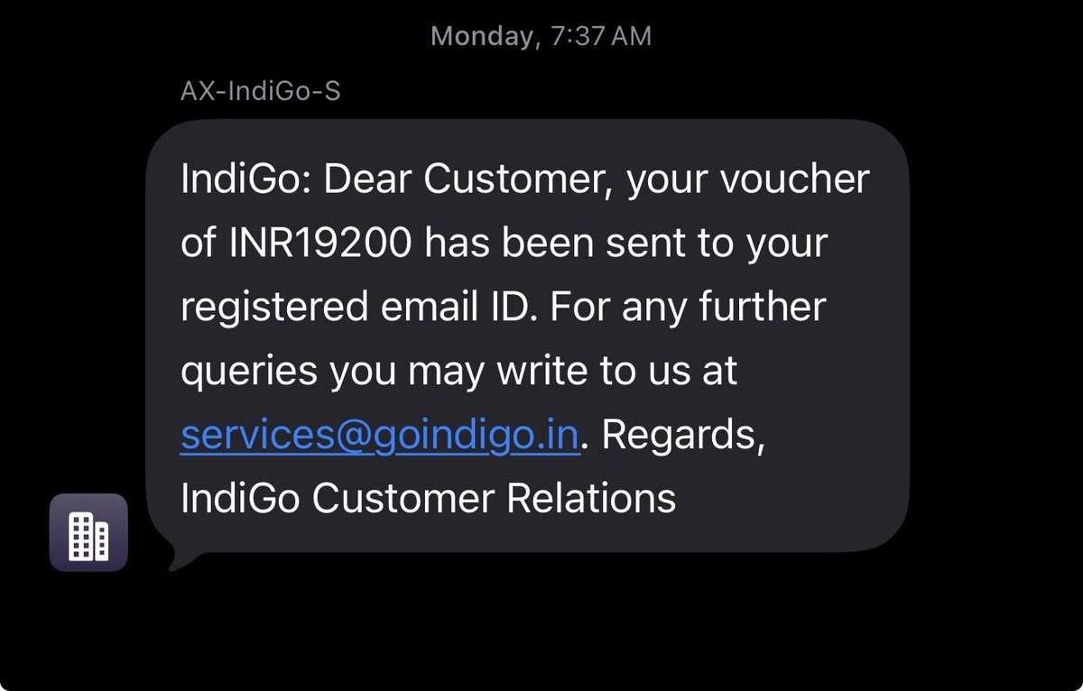 singh2011aman's tweet photo. @IndiGo6E I receive a message about getting the compensation vouchers more than a week back but I still haven’t received any emails. Is this going to take 6 months and become pointless eventually? Emails to the given address are bouncing. Customer Care is clueless. @DGCAIndia https://t.co/PXPc9s1NpM