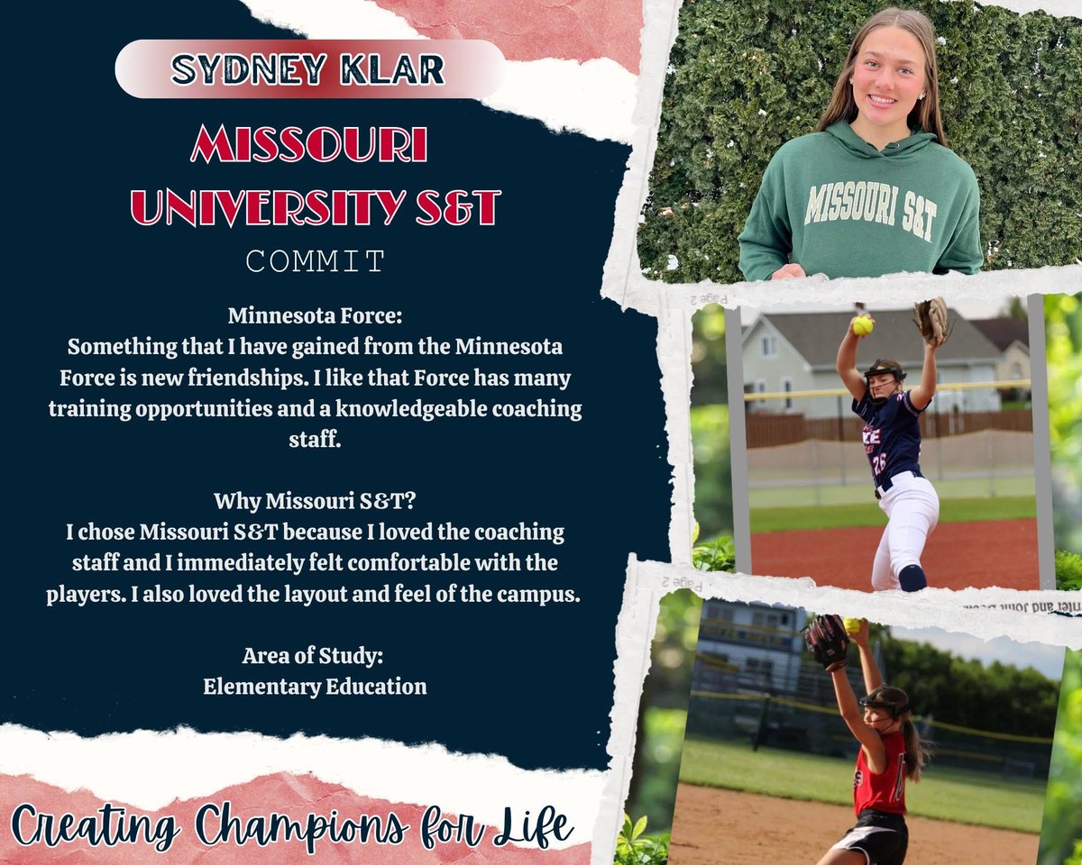 Minnesota Force Softball tweet media