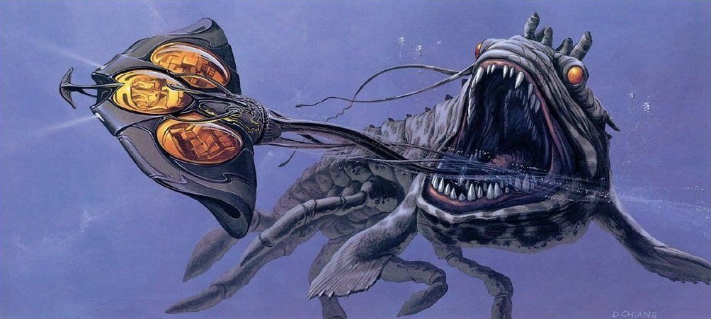 sw_tweets's tweet image. Concept art from 'The Phantom Menace'

🎨 Doug Chiang