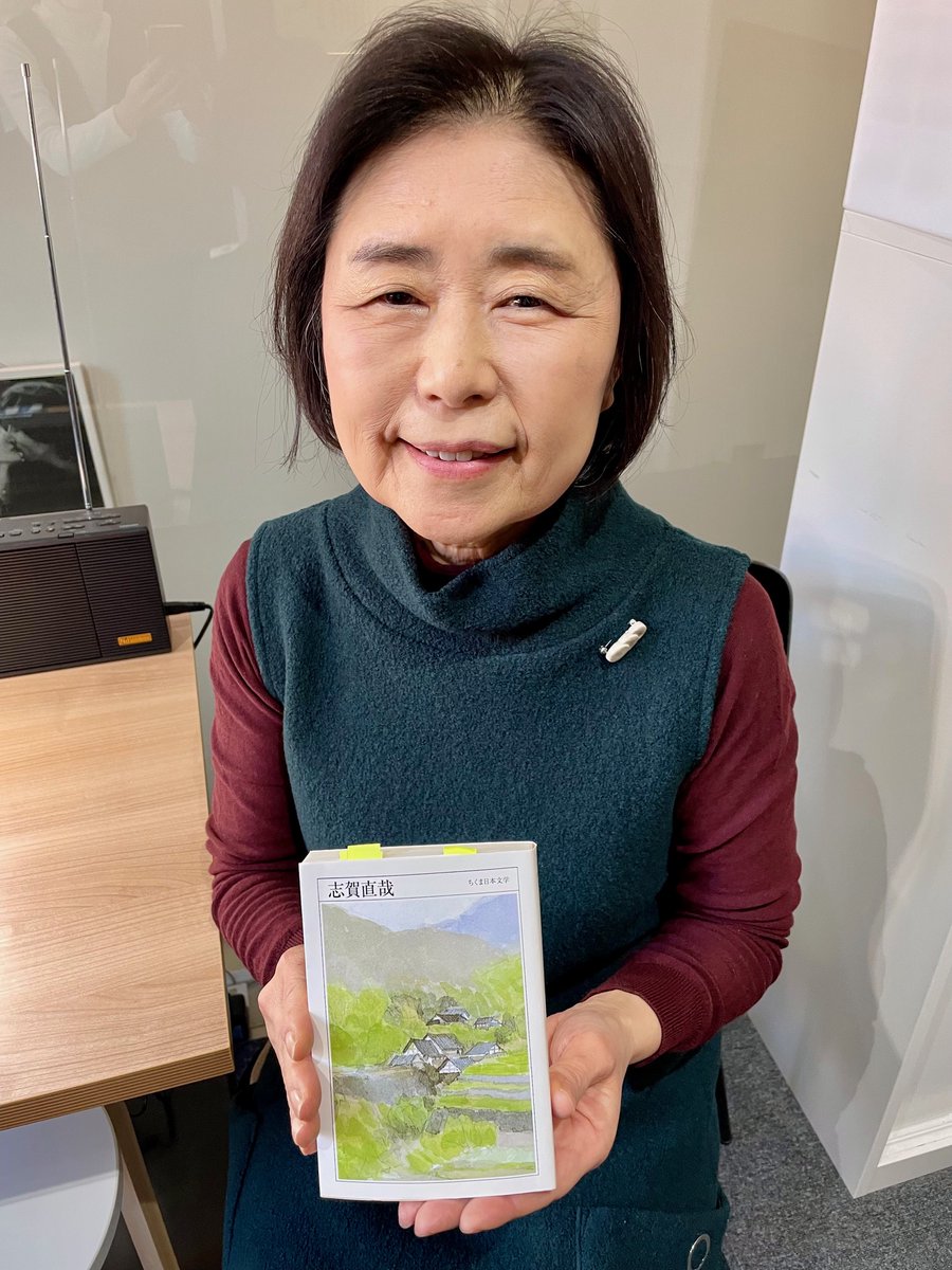 YufuinRadio's tweet image. Natural Hoursコーナー&amp;lt;白石哲子の「ひとときの物語」&amp;gt;13:17～13:33
『ゆふいん文学の森（碧雲荘）』で朗読活動をする白石哲子さんによる朗読のコーナー。
第10回は志賀直哉作「転生」
"聴いて広がる物語の世界”をご一緒しましょう♪
#ゆふいんラヂオ局