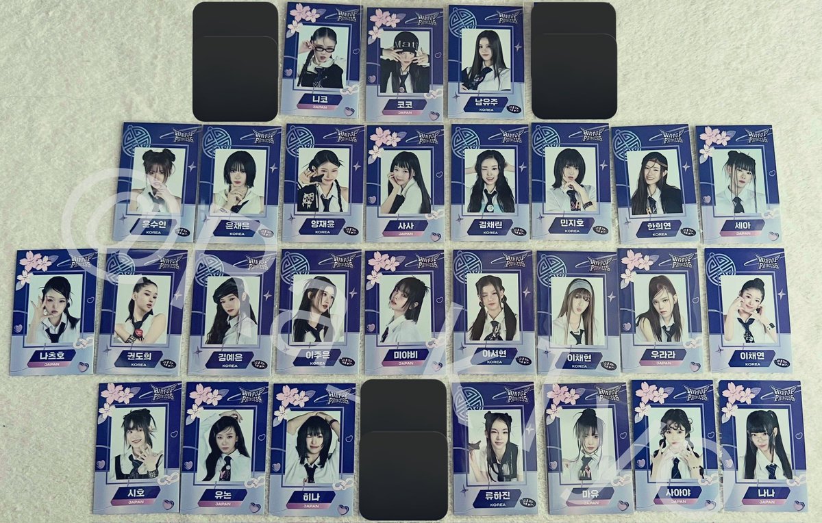 hippopprincess リノ everline韓国popup トレカ 特典 HIP POP Princess