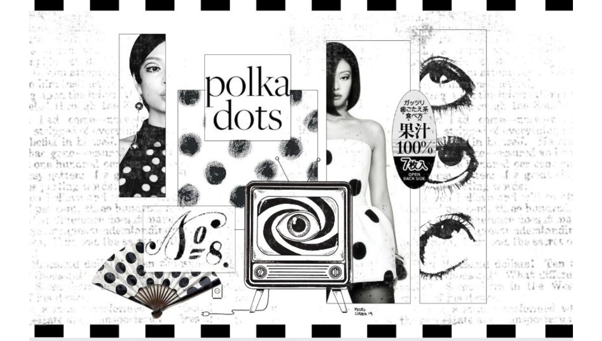 cocoatnon's tweet image. — V158
distinctive style of the 60s
AA: 𝘁𝘄𝗶𝗴𝗴𝘆 ( 𝟣𝟫𝟨𝟢𝗌 ) 
Giu perfectly embodies 60s fashion with polka dots.