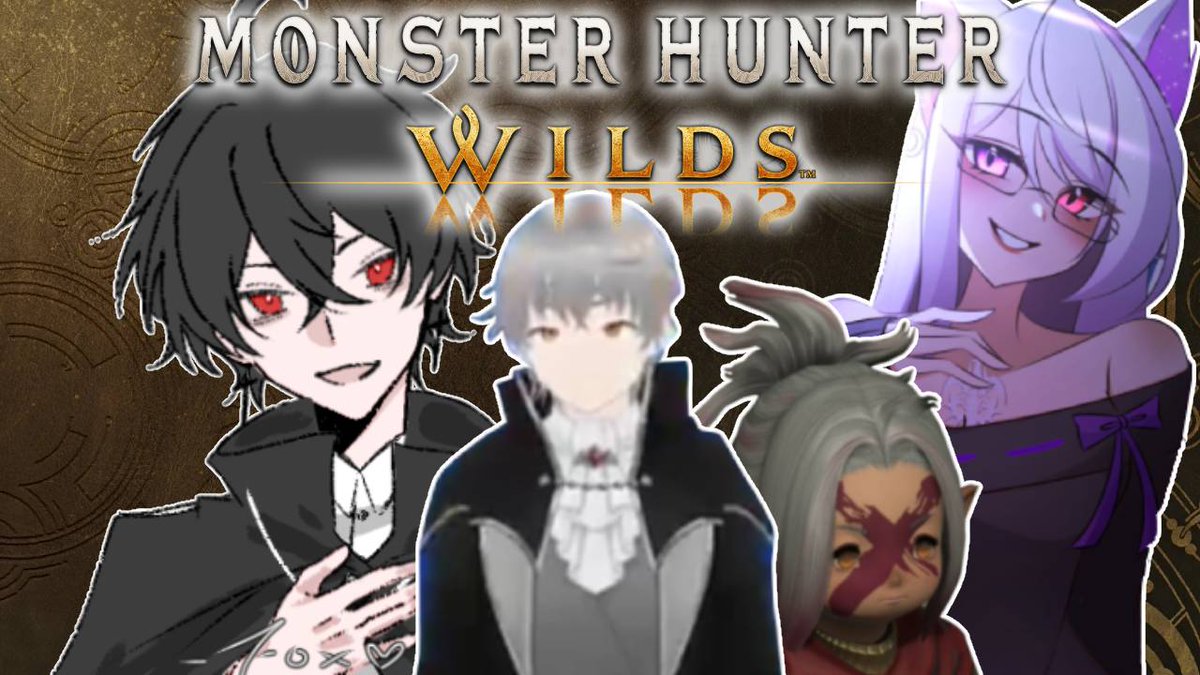 sadly Jake won't be joining us for Monster Wilds this week due to work, so i guess I'll be dragging <a href="/ShadowsVtuber/">ShadowsVtuber</a> with me, <a href="/AnotherAviYT/">AnotherAvi</a>, and <a href="/EepySpecter/">Eepy 【EN】💤🔞 Sleepy Deity</a> 😋 

WAITING ROOM:
8PM PST | 12PM GMT +8 | 4AM GMT
🔴: youtube.com/live/WRSHsy196…
🟣: twitch.tv/zhivt