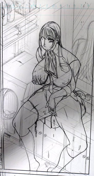 悲報!ワイ! パソコンで背景素材をいじくり回し 効率的に作画時間短縮を目指すが 上手くいかずドラム式洗濯機を手描きをすることに!