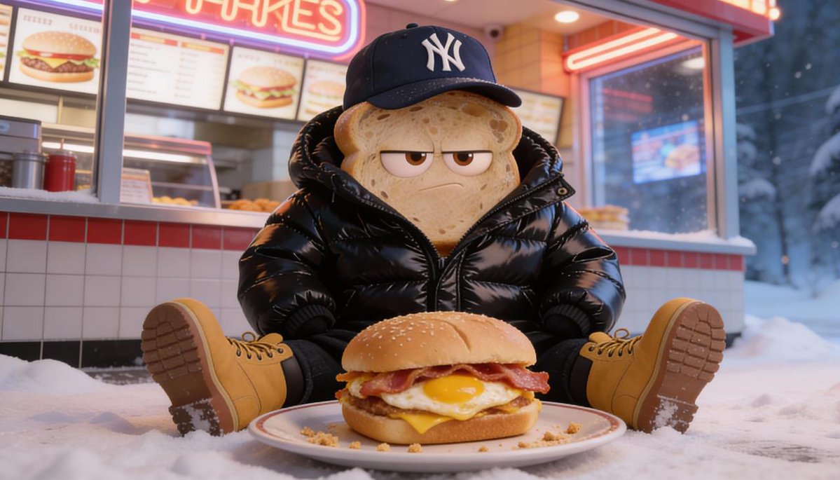 breadfromsol's tweet image. baconeggandcheeseee