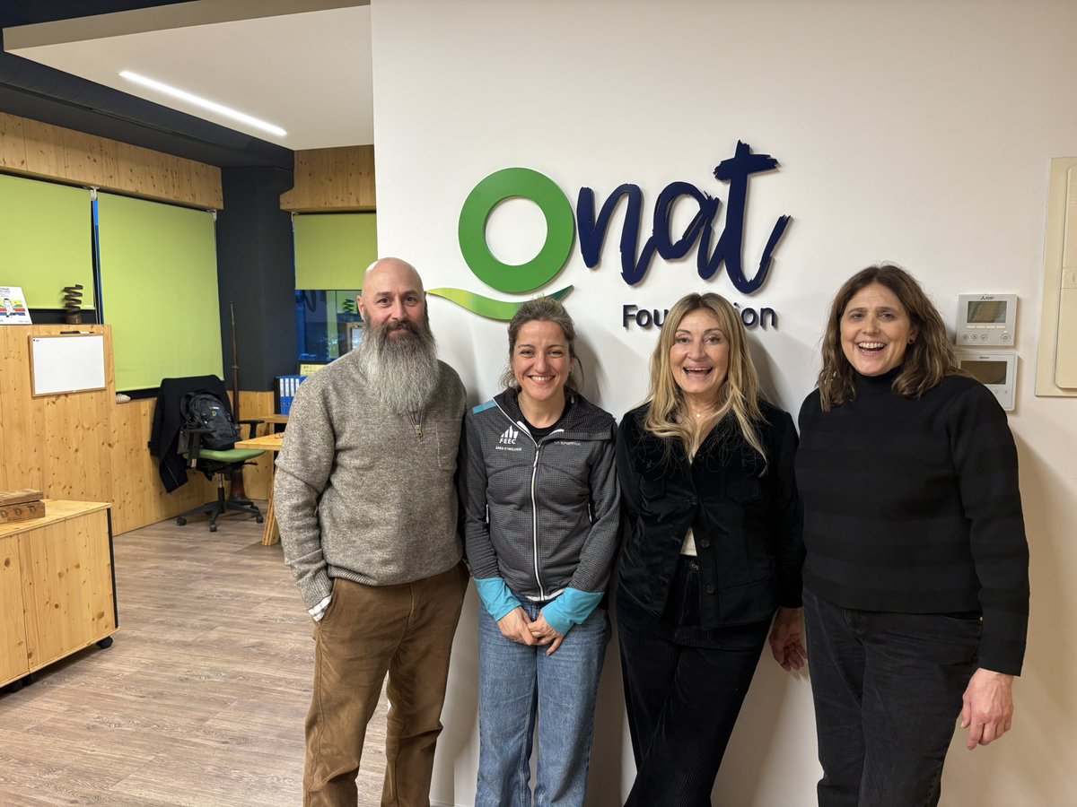 Trobada a les oficines d’ <a href="/FoundationOnat/">ONAT Foundation</a> per a seguir treballant en el projecte #43inclucims. 

Continuem apropant la ⛰️ #muntanyaXtothom 

#sentlamuntanya #sommuntanya #sominclusió