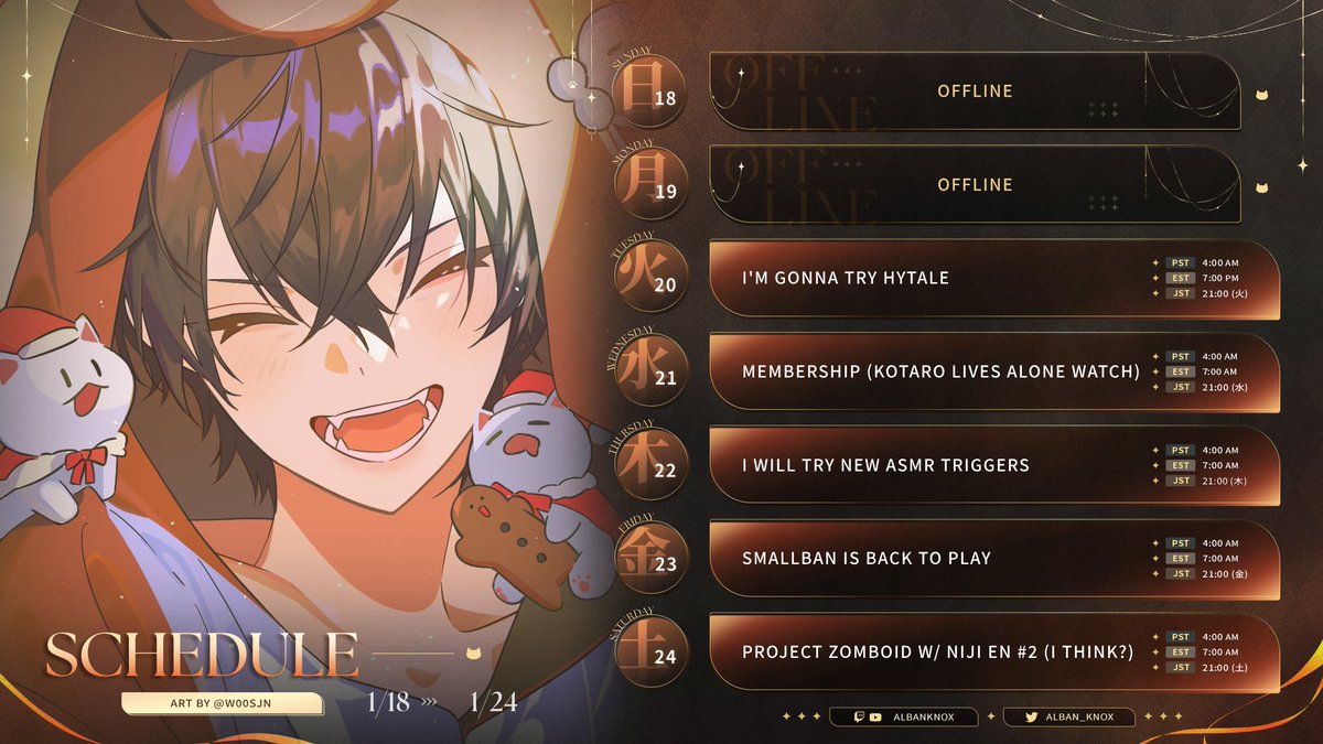 Alban Knox 🎭🕒 NIJISANJI EN (@alban_knox) / Highlights / X