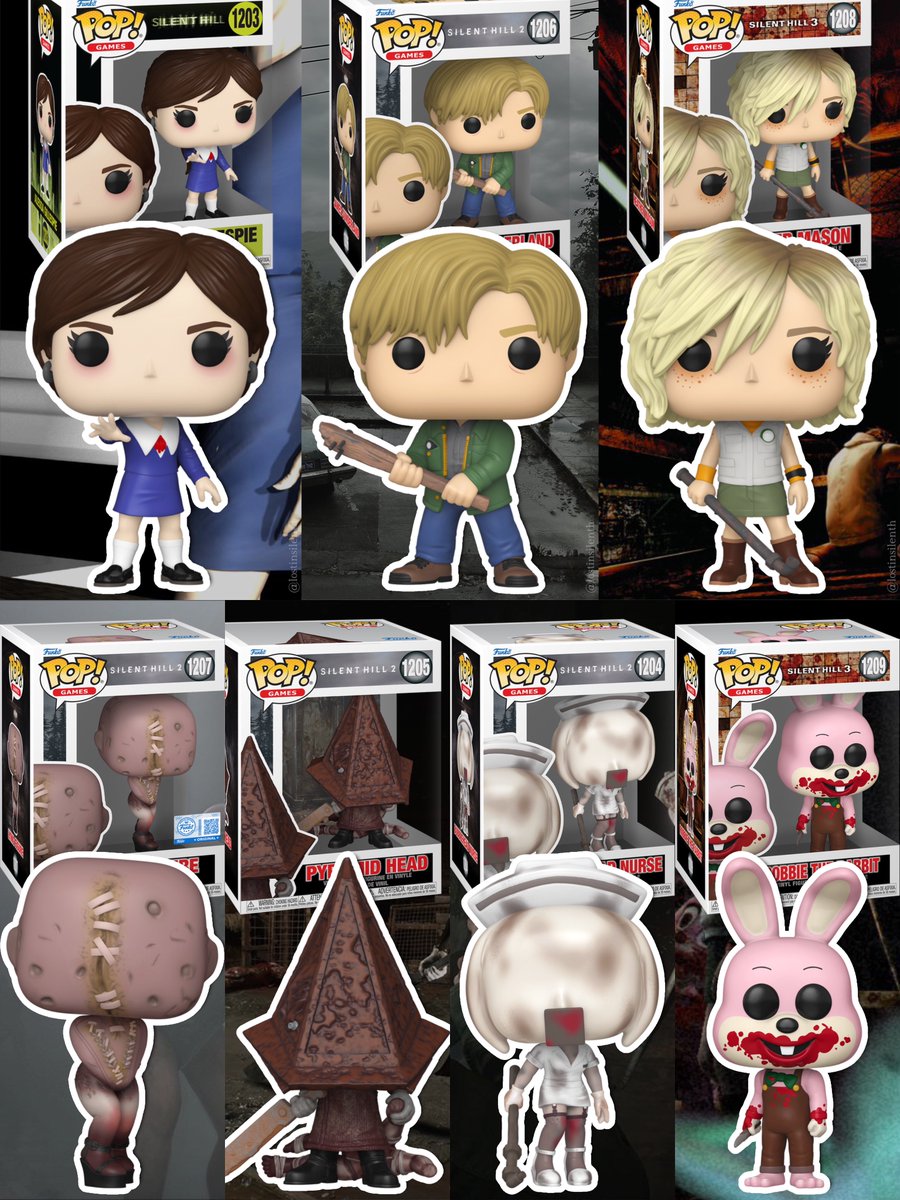 Funko Pop! x Silent Hill Collection is now available for preorder