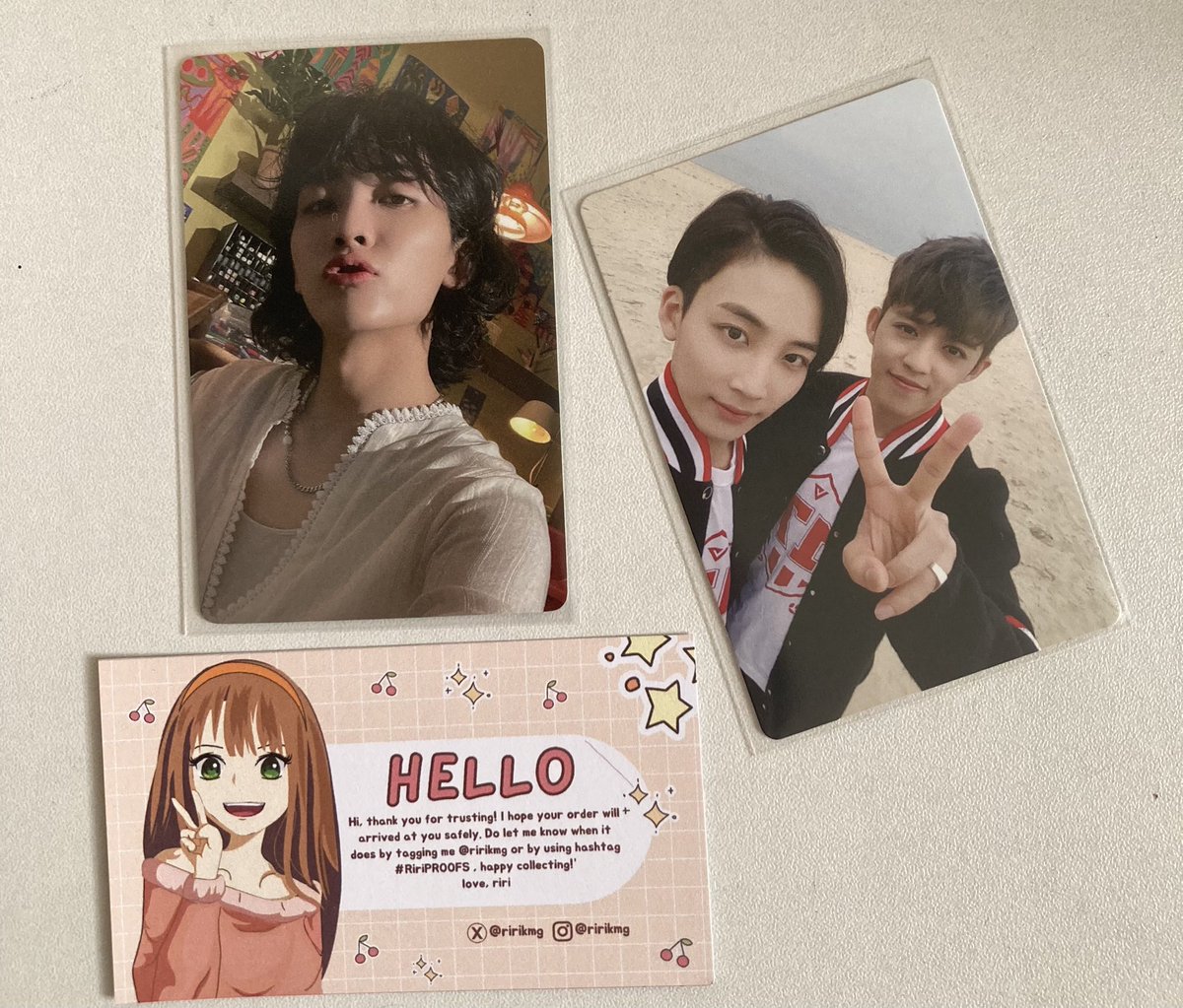 lvryjhxcsc's tweet photo. 💌 — ⋆˚࿔ 𝑙𝑜𝑣𝑒 𝑚𝑎𝑖𝑙 𝜗𝜚˚⋆
the pcs i’ve been waiting for are finally home ! still can’t believe i’m officially a jc gose unit pc haver hehe. thank you so much for the smooth transaction w you ‹𝟹
@ririkmg #RiriPROOFS ˚. .ᐟ 🎀༘⋆ https://t.co/iLeiIBseqI