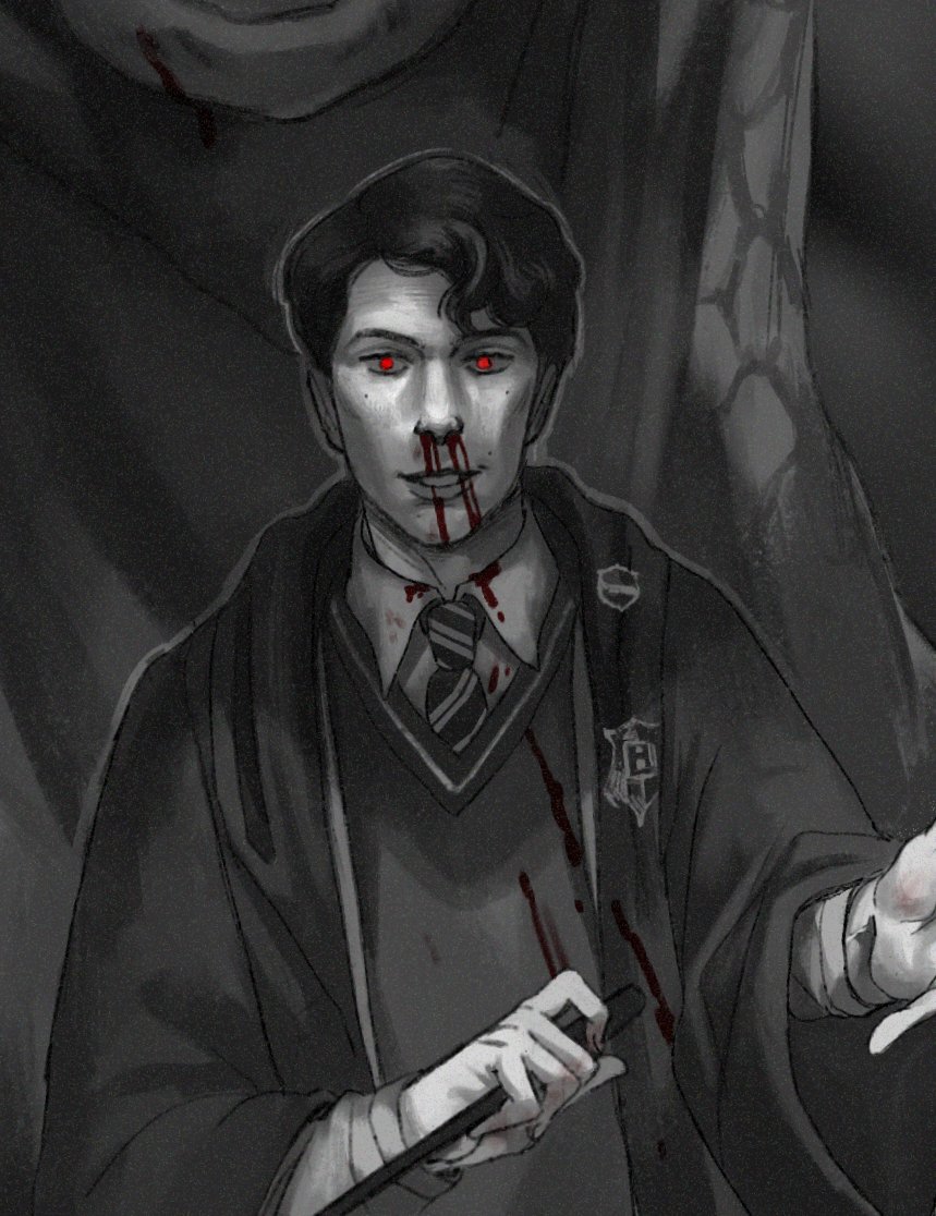 sashimj_ao3's tweet photo. ⚠️TW: BLOOD⚠️
i forgot to post this old one😭

#HarryPotter #tomriddle #tommarvoloriddle #voldemort #ArtistOnX https://t.co/yNMF1m1nWC
