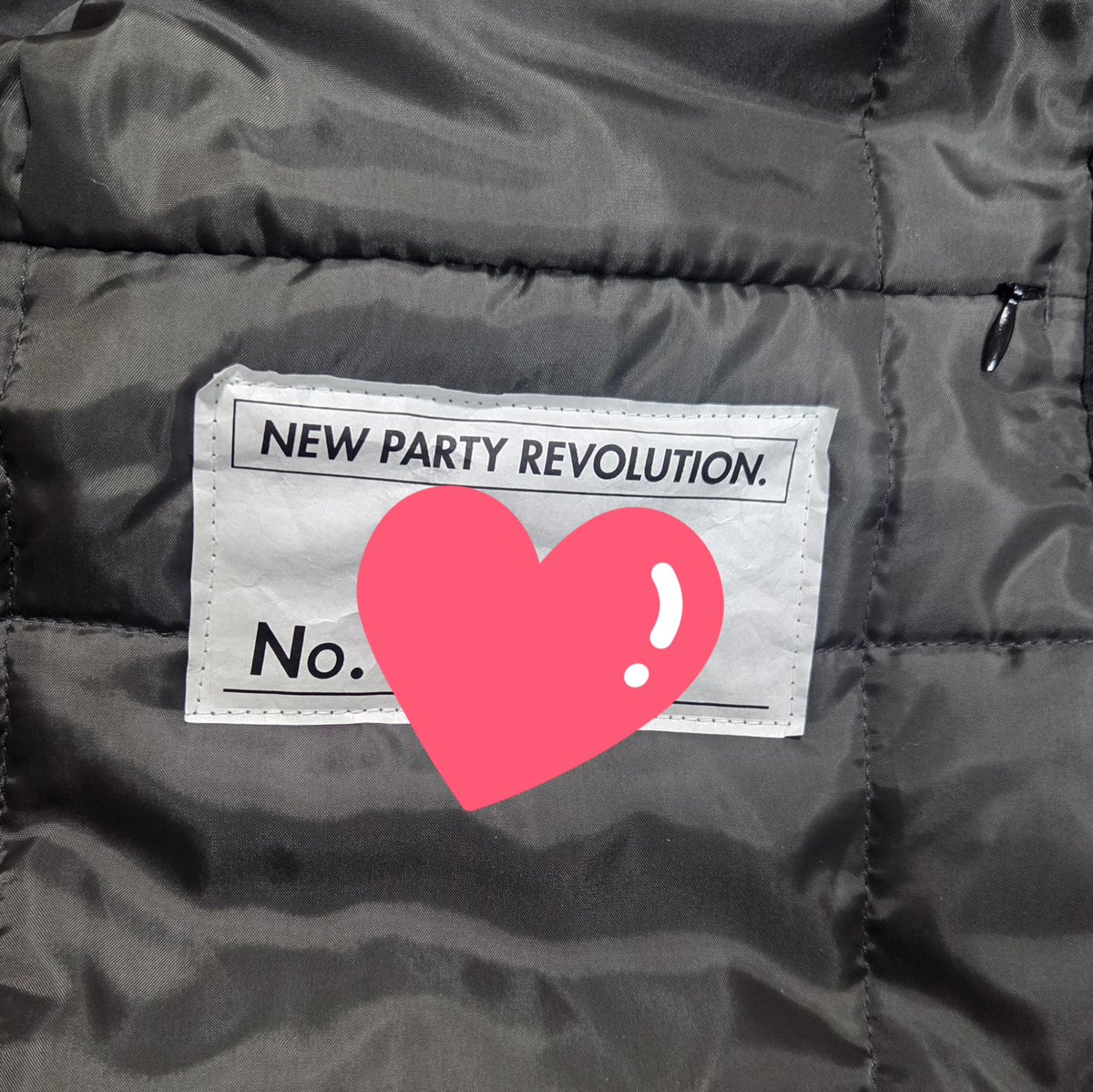 革命MA-1届いた〜！めっちゃカッコいい♪西川ちゃんの直筆シリアル