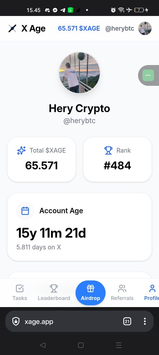 Hery Crypto $XAGE tweet media