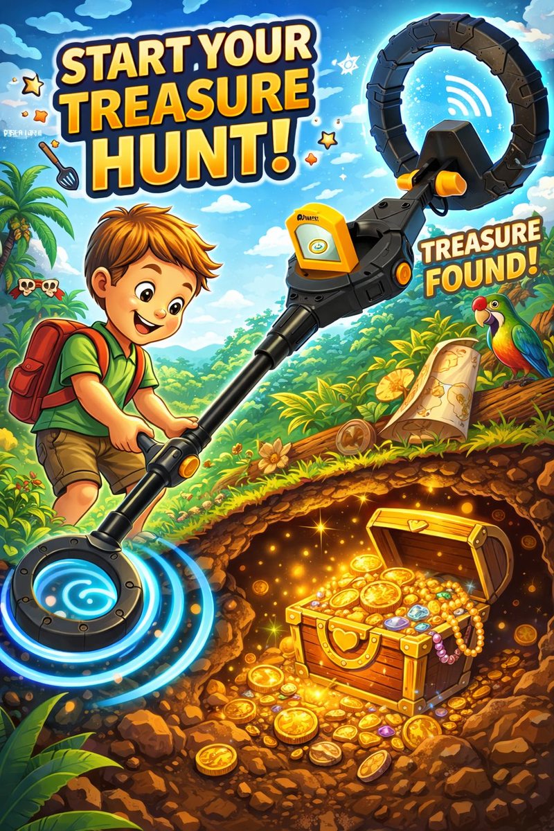 New Year Limited 🎆 | Year-End Sale
A gift kids actually use.
PANCKY Kids Metal Detector (3–10): light, waterproof &amp; beginner-friendly.
⏰ Limited stock—final deal of the year!
👉 panckydetectors.com/products/panck…
 #NewYearDeals #KidsGift #PANCKY #LimitedOffer