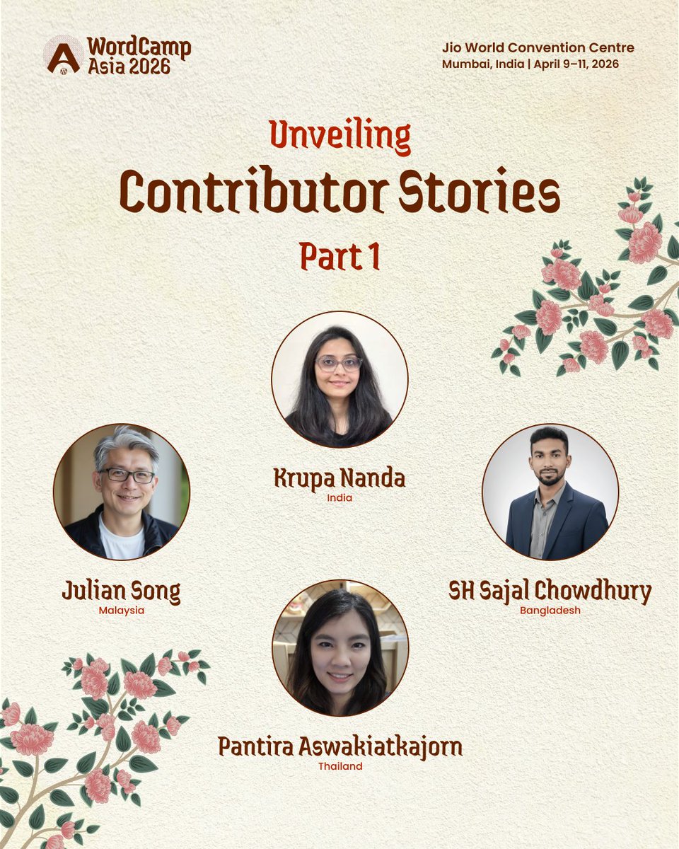 WordCamp Asia tweet media