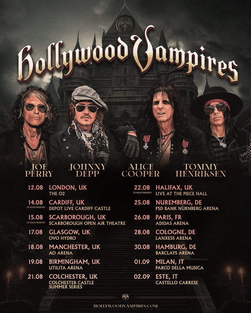 Hollywood Vampires tweet media