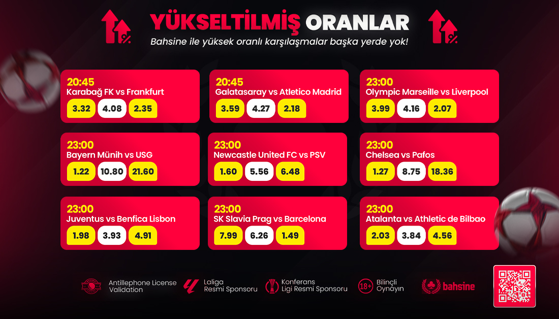 😇Oranlar zirvede, bahis heyecanı Bahsine’de!

#bahsinegiriş #yüksekoran #oran #futbol #kupon #banko 

👑Telegram: bit.ly/bhstelegram
👍Giriş: bit.ly/bhssosyal