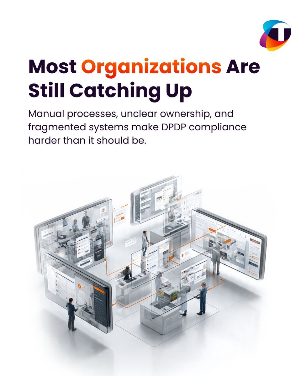 techved's tweet photo. DPDP is now mandated by law,
Data protection is no longer optional!

But compliance isn’t just about policies,
It affects consent, data flows, governance and accountability across systems!

DPDP may start as a legal obligation, readiness is operational.
#DPDP #DataProtection https://t.co/B3QlGpKpYx
