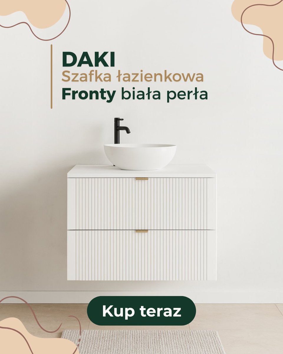 meblifymeble's tweet photo. Ryflowana szafka Daki w bieli to detal, który zmienia przestrzeń. Subtelna faktura i funkcjonalne, pojemne szuflady to przepis na wnętrze, w którym chce się zaczynać każdy dzień. 🛀

Odwiedź sklep online
https://t.co/JrlBjcPrmJ
#inspiracjełazienkowe #meblify #łazienka #wnętrza https://t.co/E2yHXO3V6g