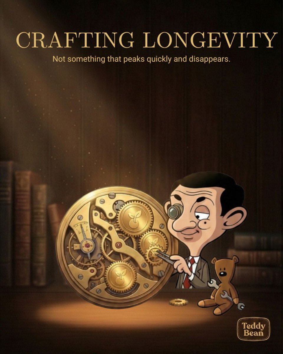 teddybeancoin's tweet photo. From the start, Teddy Bean has been approached with a long-term mindset. The goal is to build something that lasts not something that peaks quickly and disappears.

That means taking time to set things up properly.

#TeddyBean #CryptoProject #LongTermVision #CommunityFirst #Web3 https://t.co/Tww91gimPq