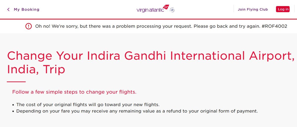 Vinwe3's tweet photo. @VirginAtlantic Extremely disappointed with @VirginAtlantic . I am being told I'm not allowed to change my flight dates, and customer support has been zero help. This feels like a total scam. Customers deserve better than this. Please help me resolve this immediately! https://t.co/CW5fHP4g5C