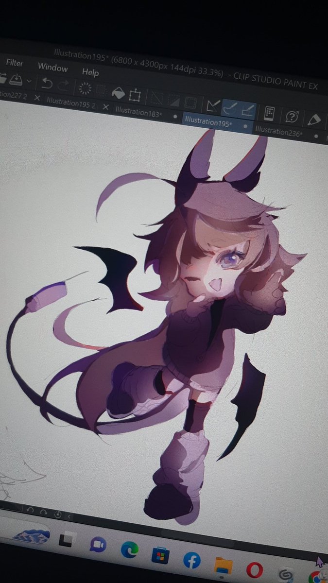 FlashFlicker_'s tweet image. Wip 
#artmoots #smallartists