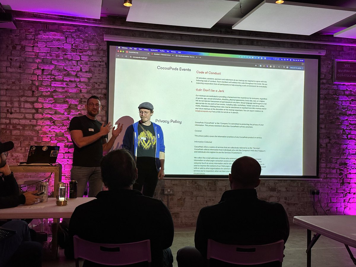 Thank you, <a href="/steipete/">Peter Steinberger 🦞</a> <a href="/orta/">bsky.app/profile/orta.io</a> , for organizing a fantastic Claude Code Anonymous London yesterday. It was the most welcoming, vibrant and authentic event I’ve attended in a long time.