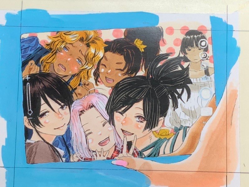 townhell552's tweet image. 카쿠유지는 여자애들 사이에 토우마 오프숄더 입히고 끼워놓은거 해명하라